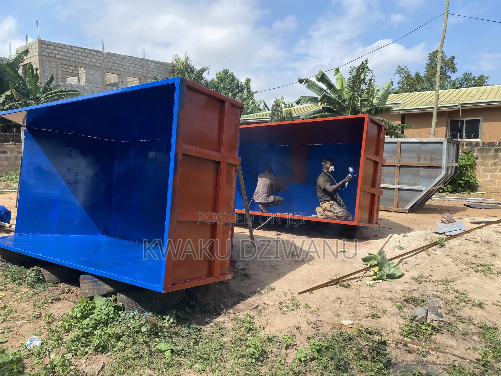Waste Dumping Container