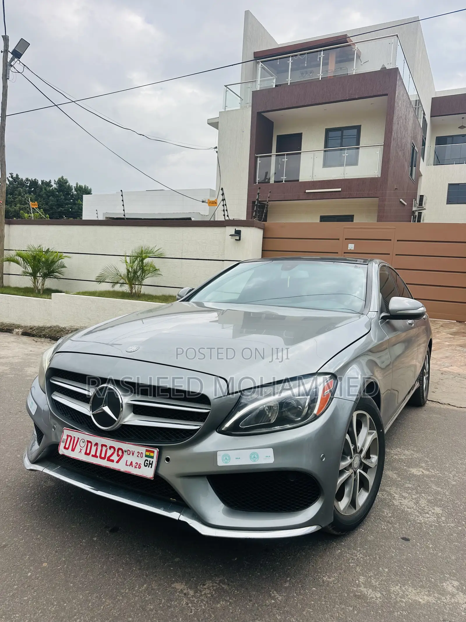 Mercedes-Benz C300 Sport 4Matic Sedan AWD (2.0L 4cyll 7A) 2016 Gray