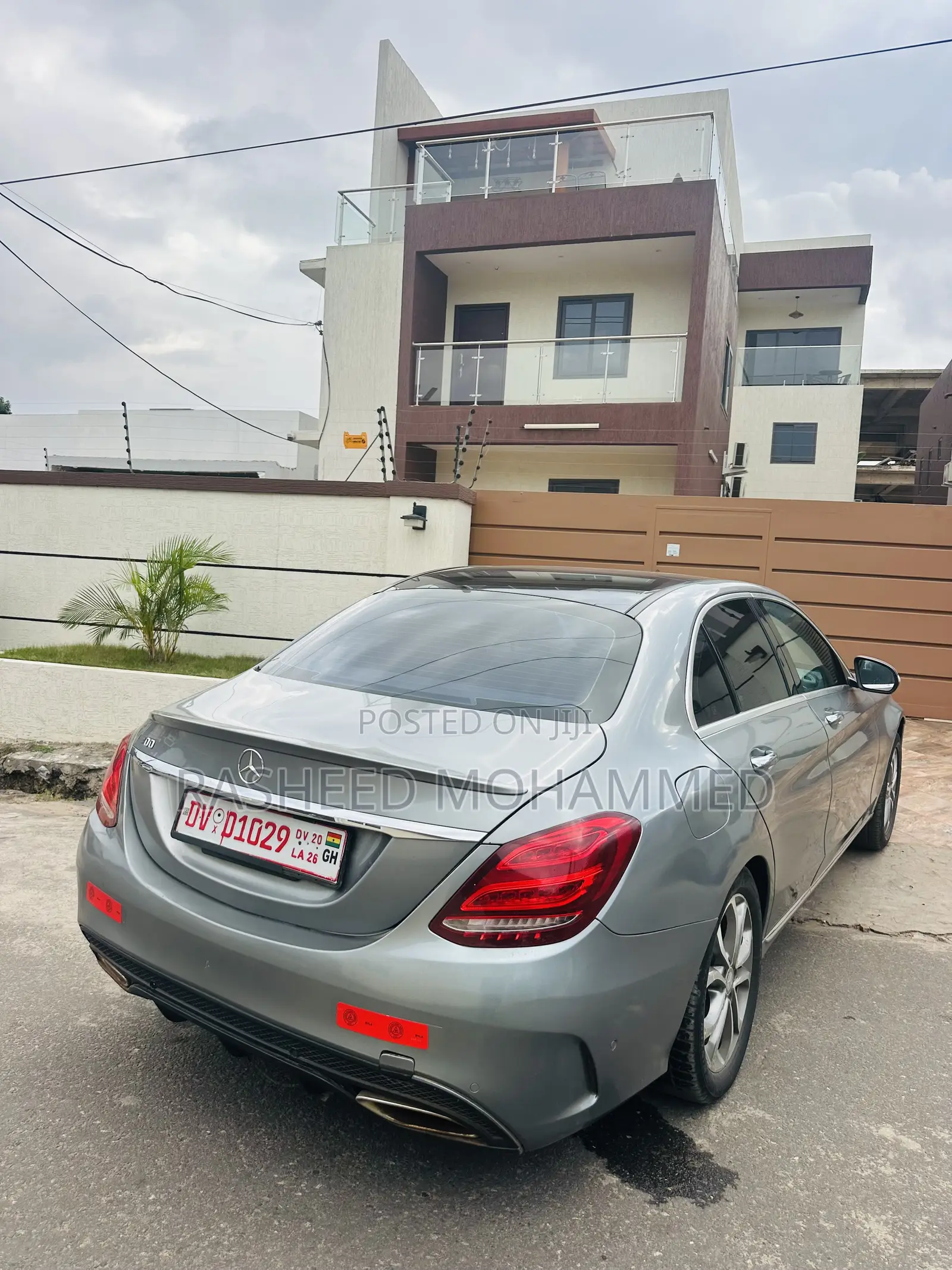 Mercedes-Benz C300 Sport 4Matic Sedan AWD (2.0L 4cyll 7A) 2016 Gray