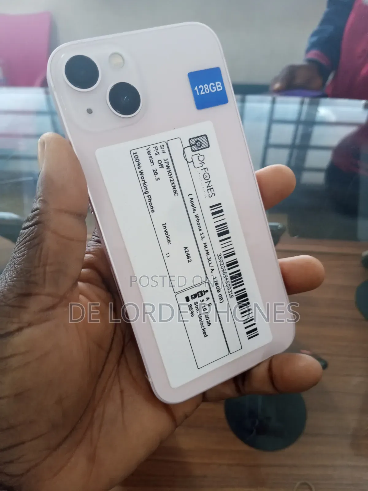 Apple iPhone 13 128 GB Pink