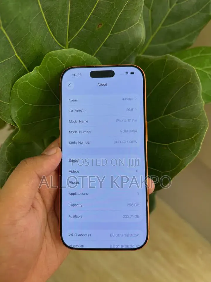 Apple iPhone 17 Pro 256 GB Orange