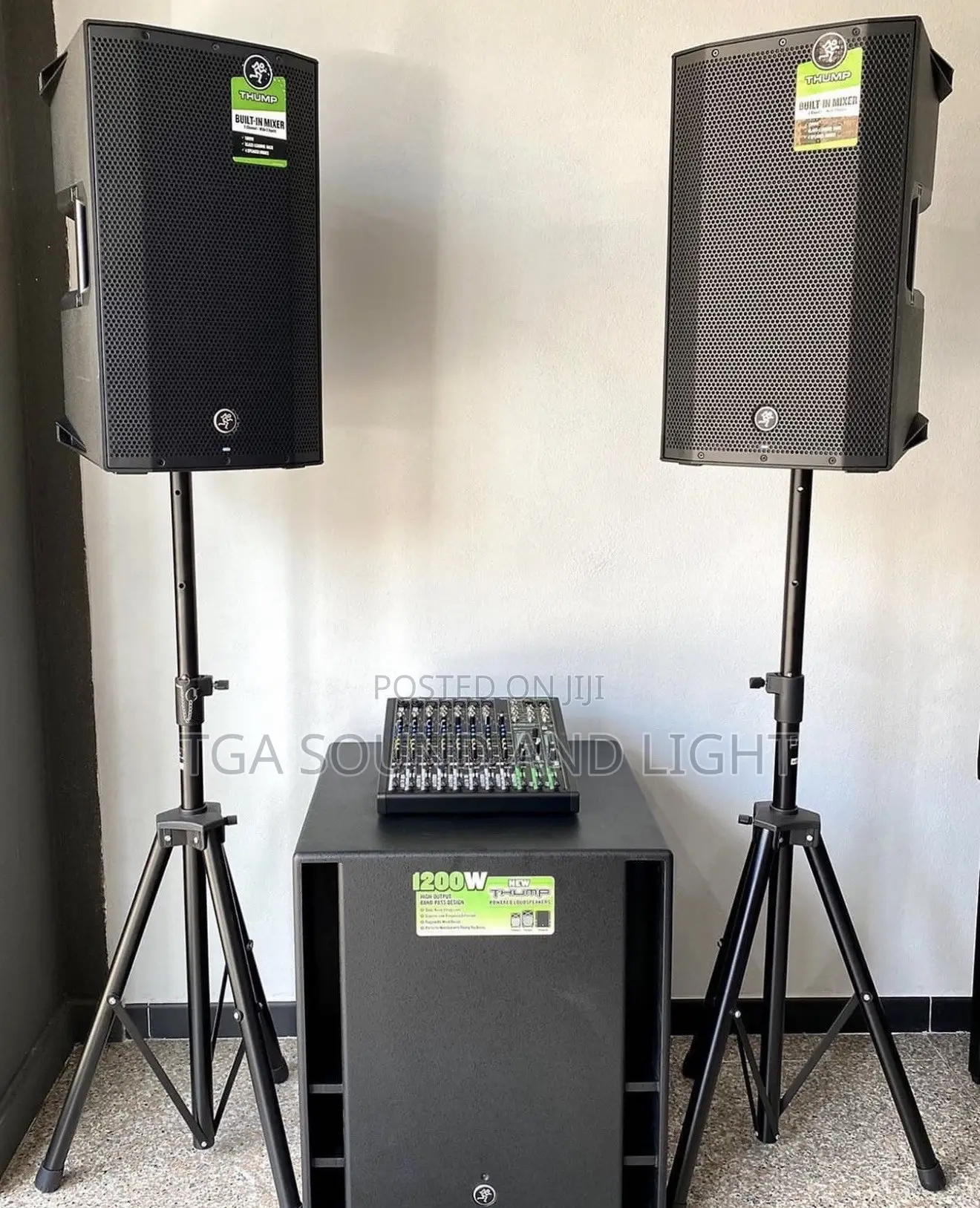Mackie Thump Active Speaker Set