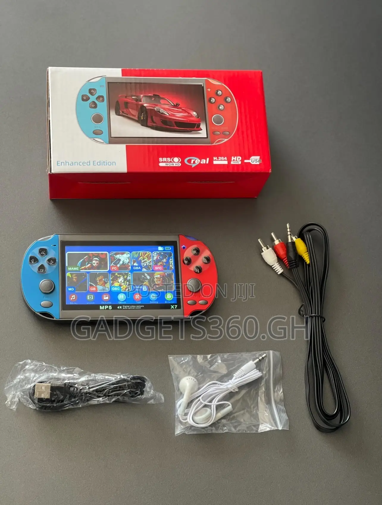 X7 MP5 Handheld Retro Console (Enhanced Edition)