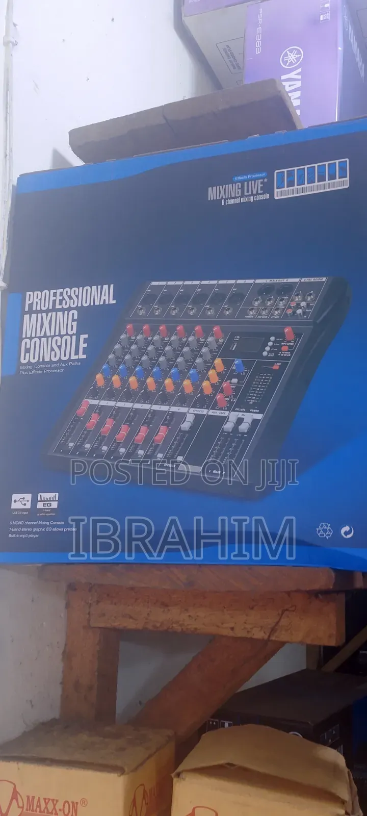 Raw Mixer 6 Channel