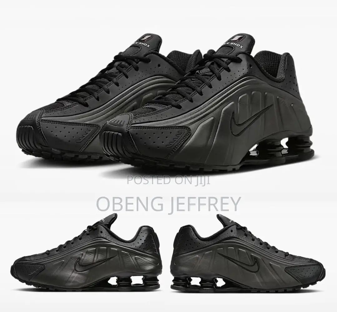 Original Nike Shox R4 Triple Black