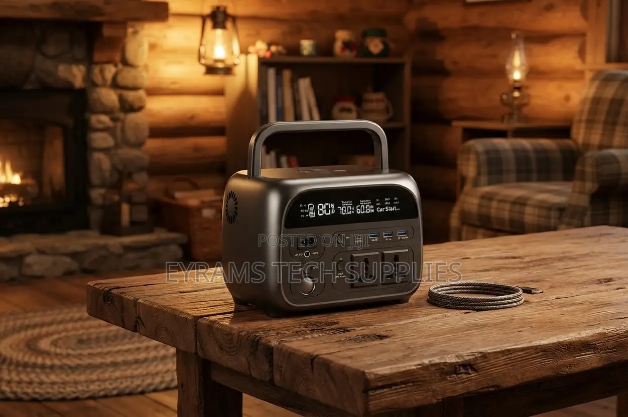 500W Portable Power Station LiFePO4 Backup Power Station