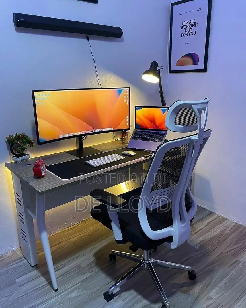 120 Cm by 60 Cm Table With Cabinets