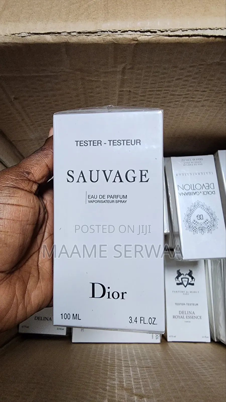 Dior Sauvage Tester