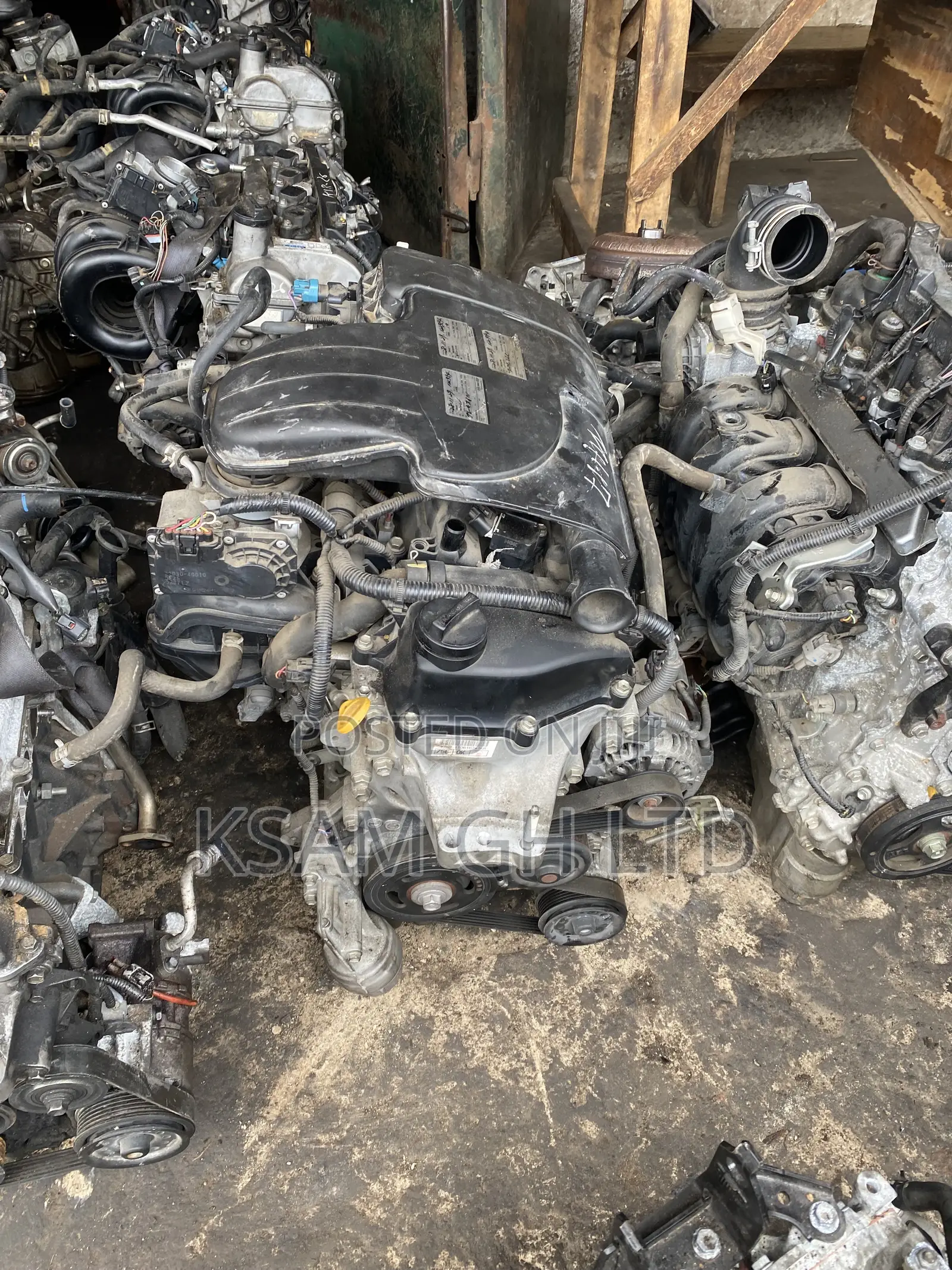 Toyota Vitz Engine 4plugs