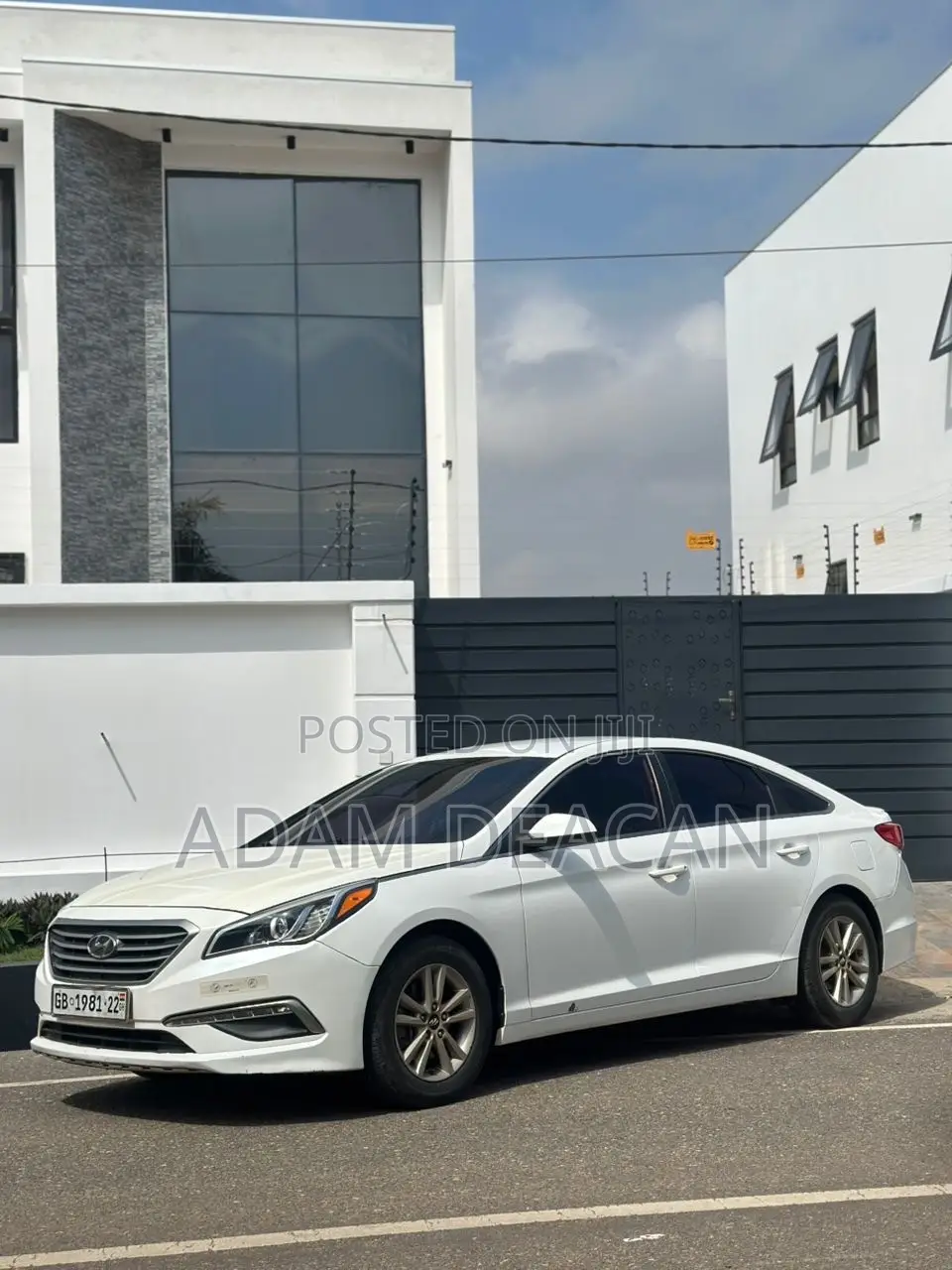 Hyundai Sonata 2015 White