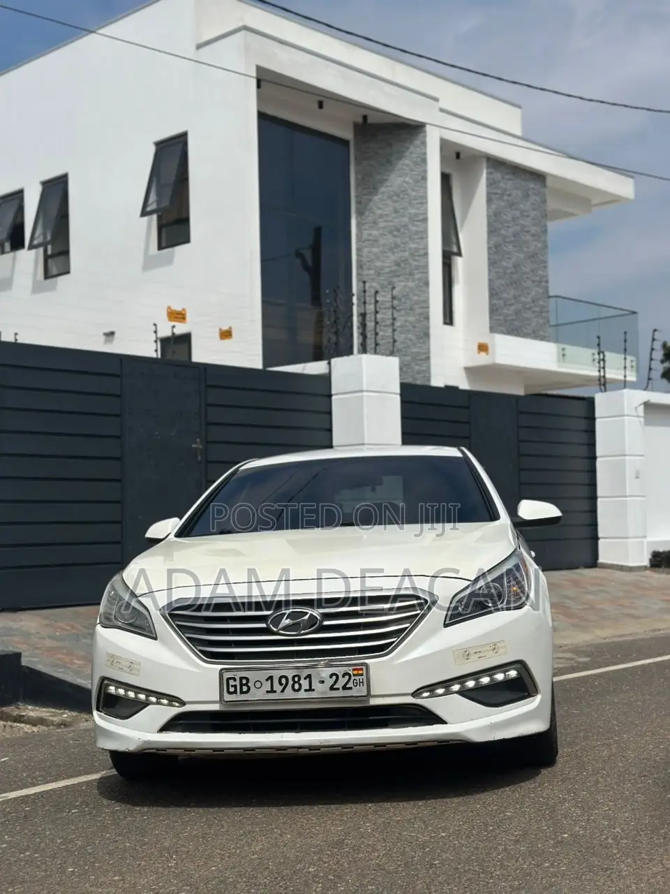 Hyundai Sonata 2015 White