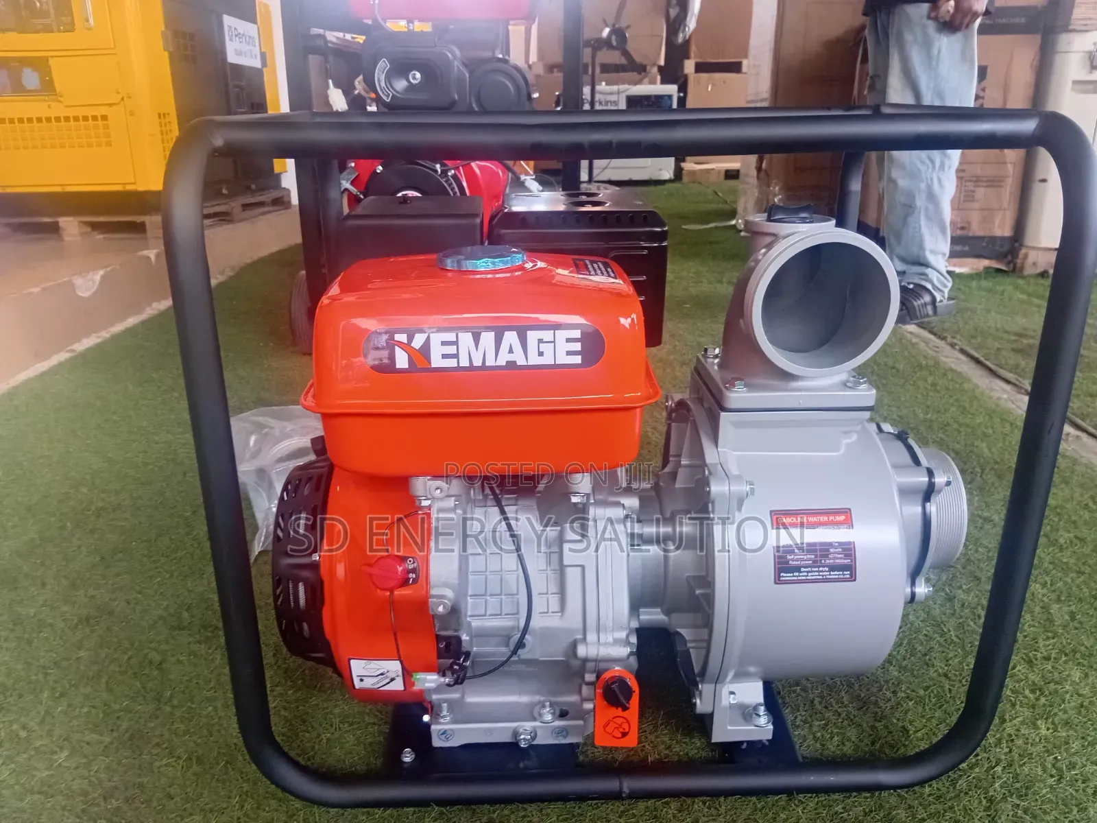 Kemage 4′′ Petrol Water Pump – Strong & Efficient 4inches