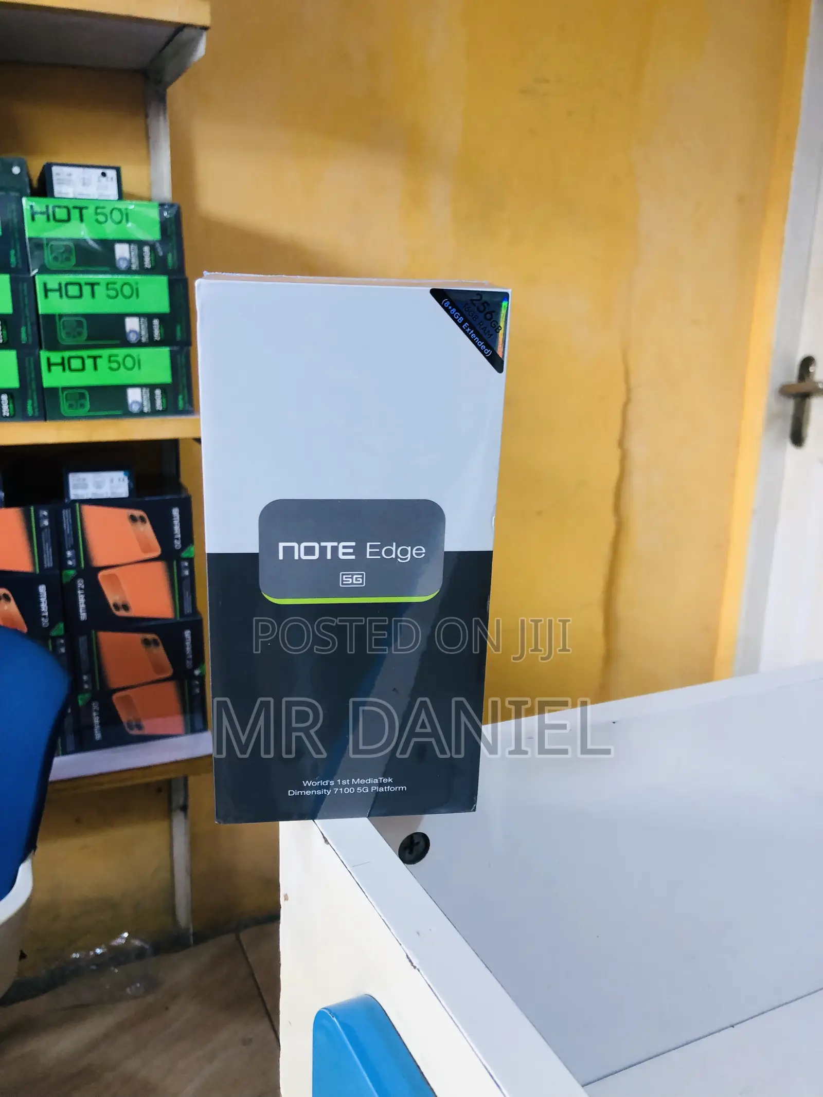 New Infinix Note Edge 256 GB Black