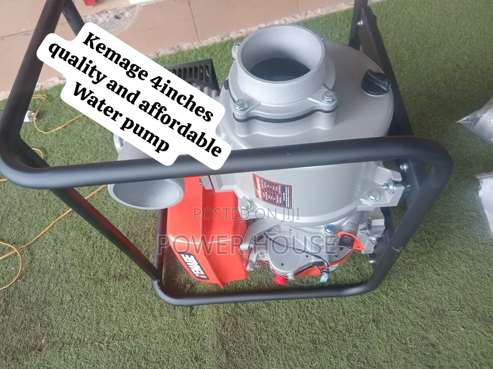 KEMAGE Heavy-Duty Gasoline Water Pump – Strong, Durable & R