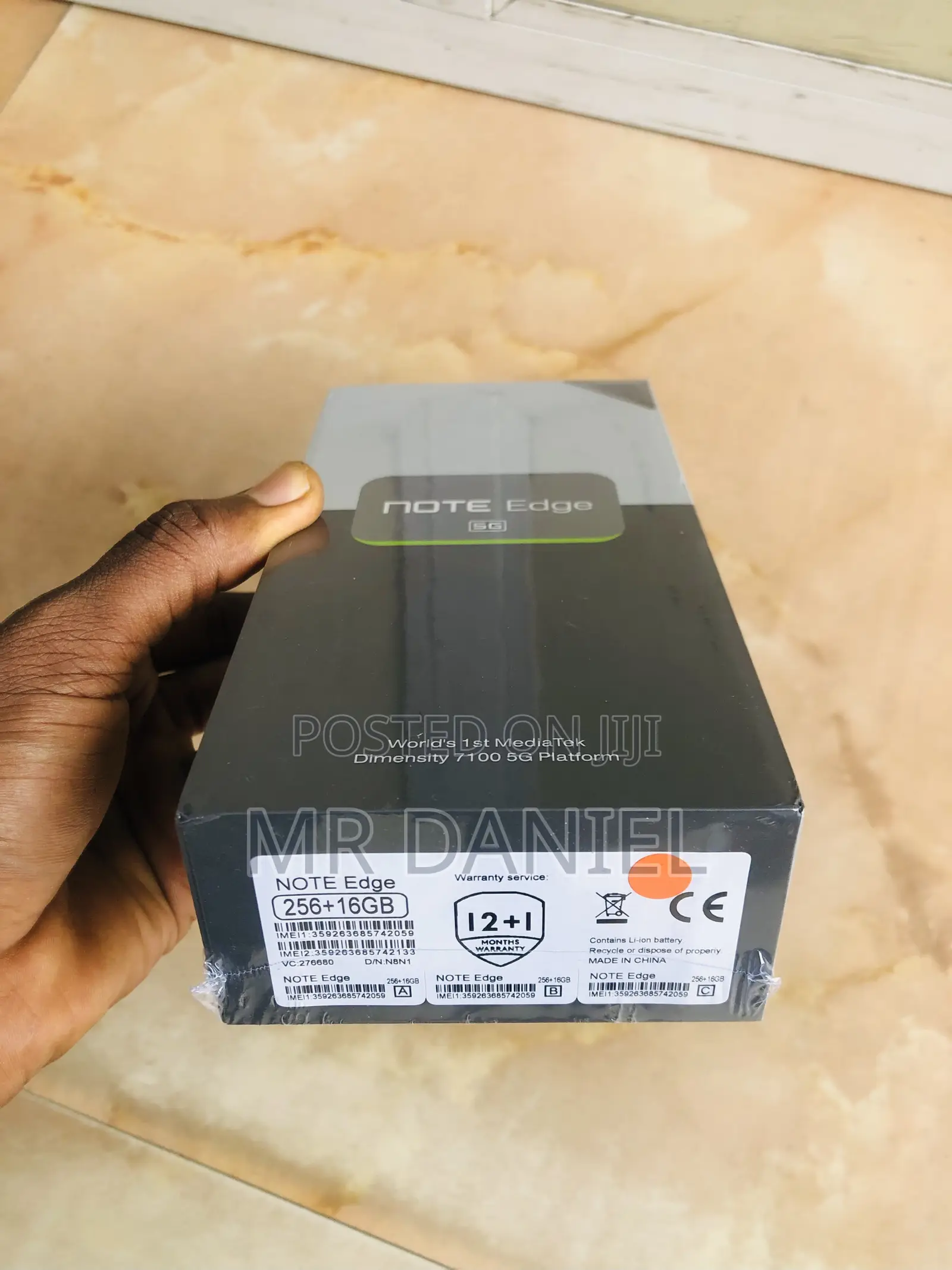 New Infinix Note Edge 256 GB Blue