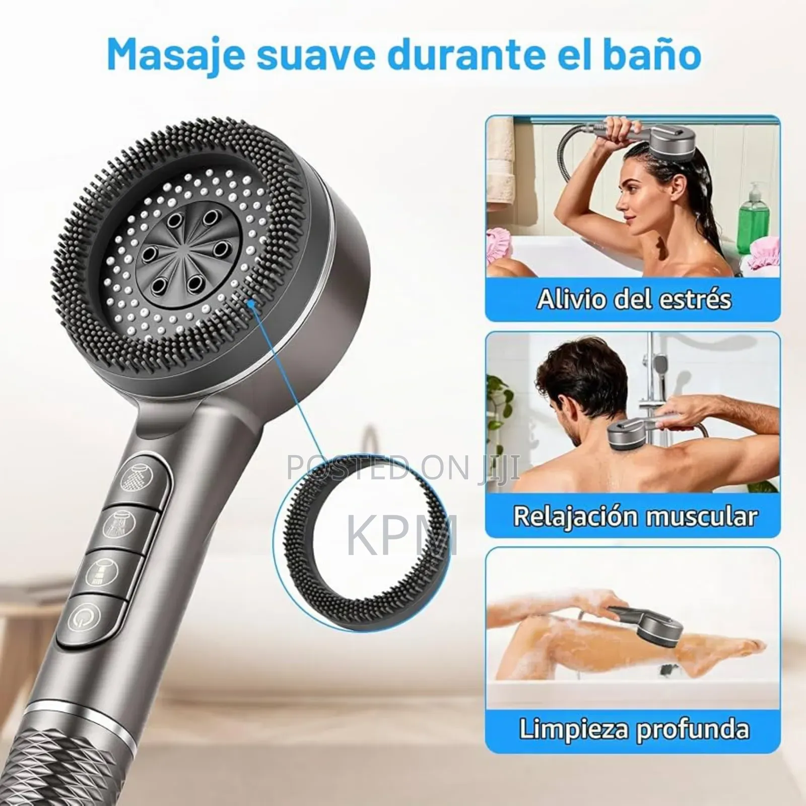 Smart Massaging Shower Handle 4 Mode
