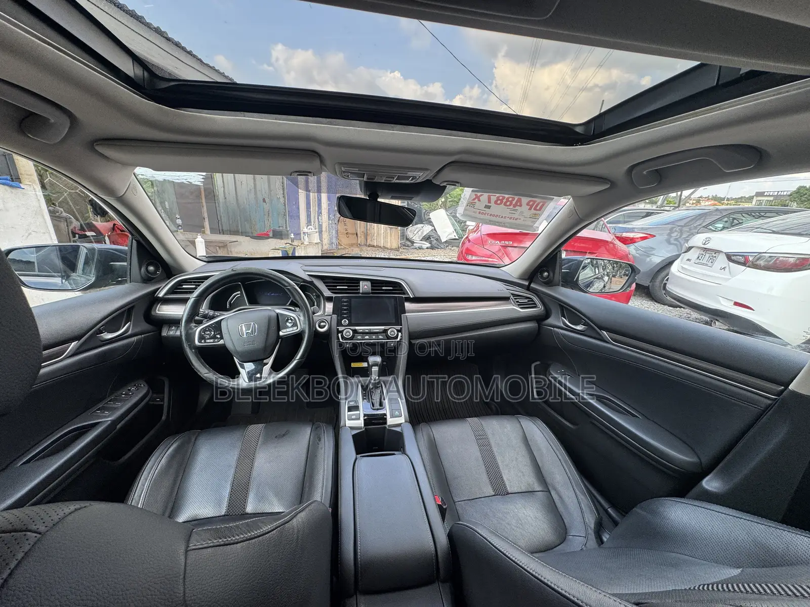 Honda Civic Touring Sedan 2020 Gray