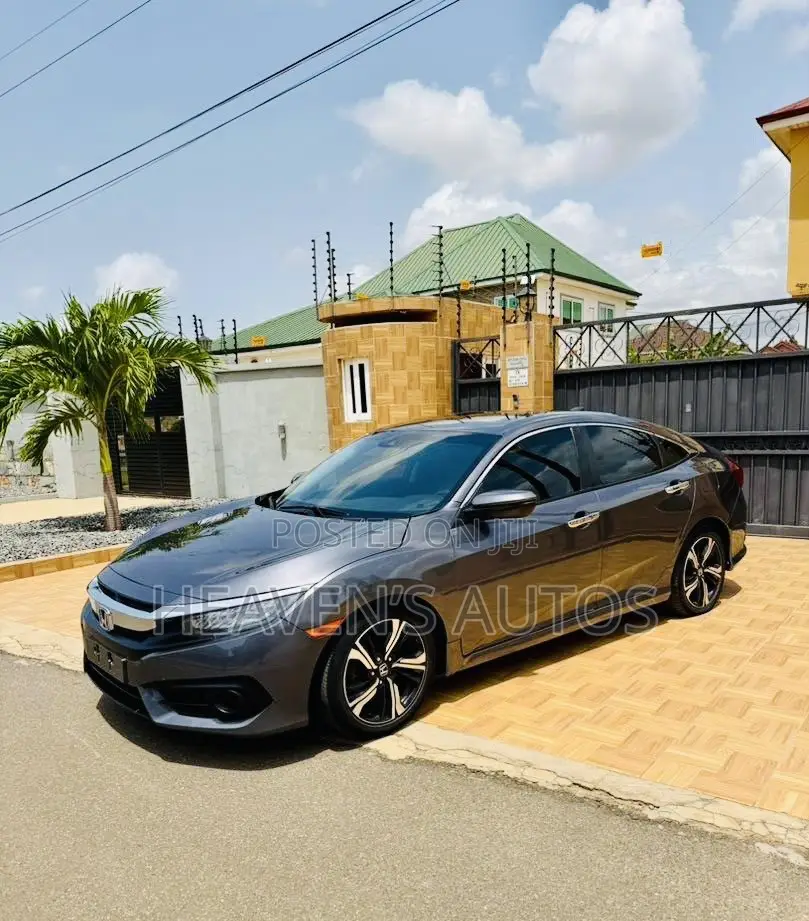Honda Civic Touring 4dr Sedan (1.5L 4cyl) 2017 Gray