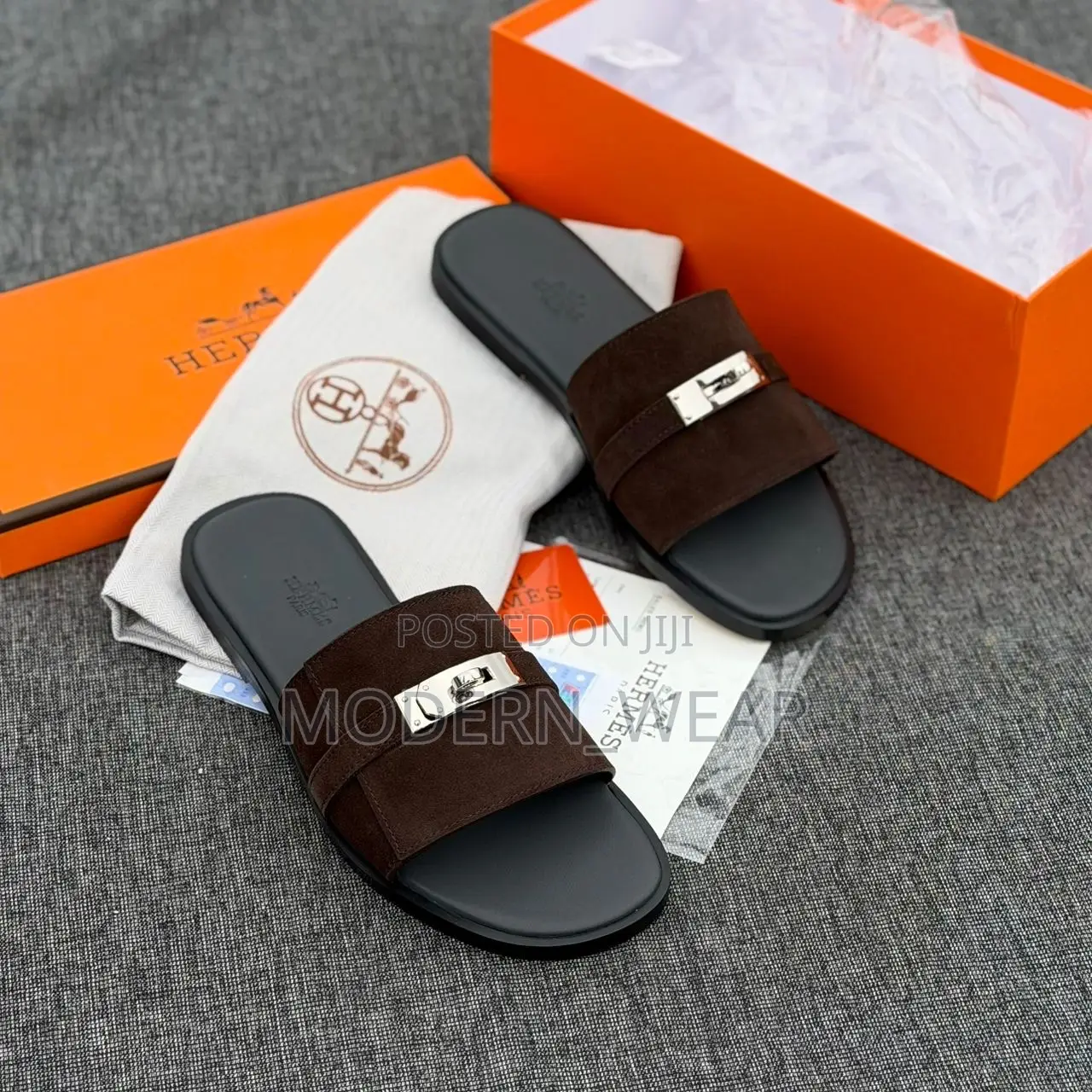 Genuine Leather Slippers