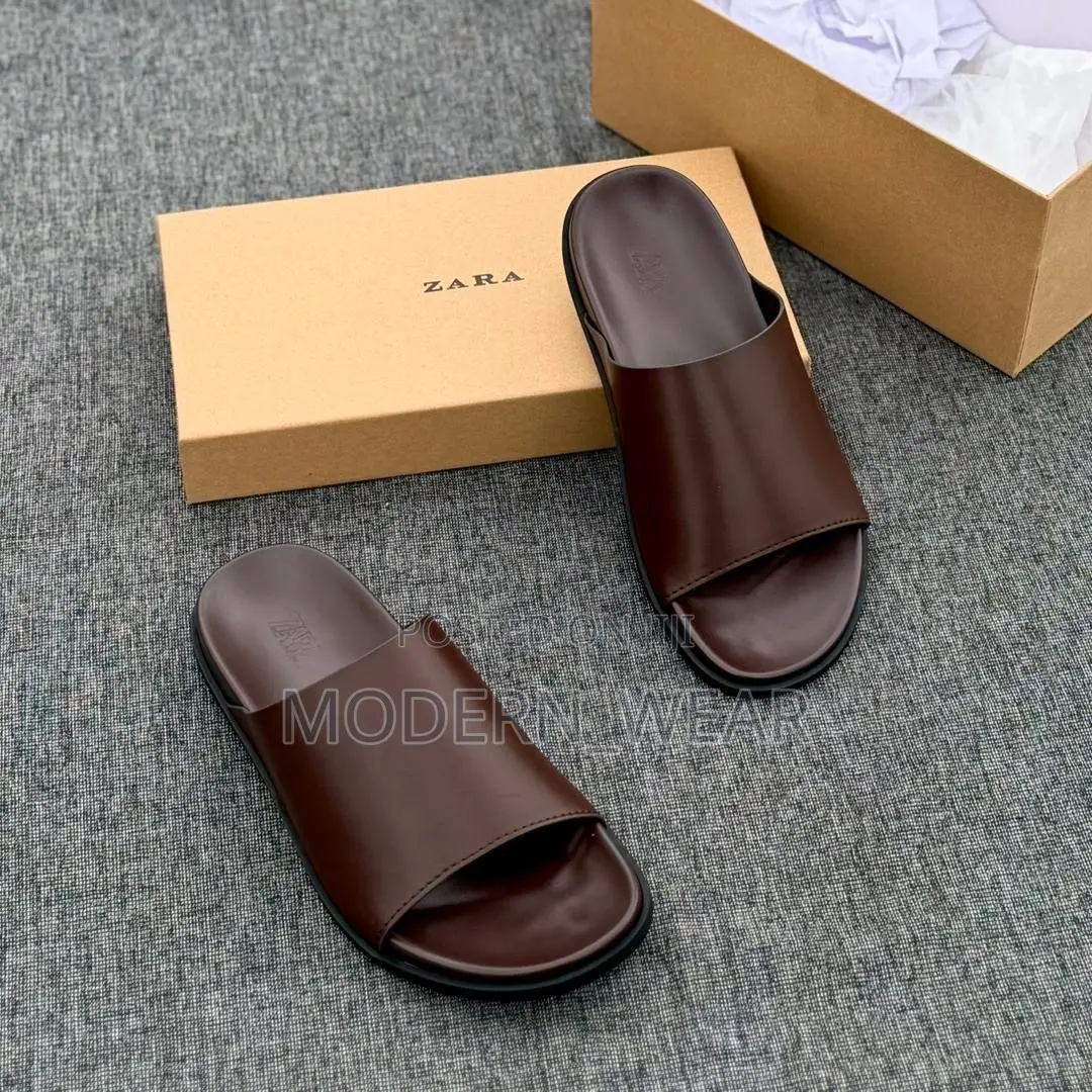 Genuine Leather Slippers