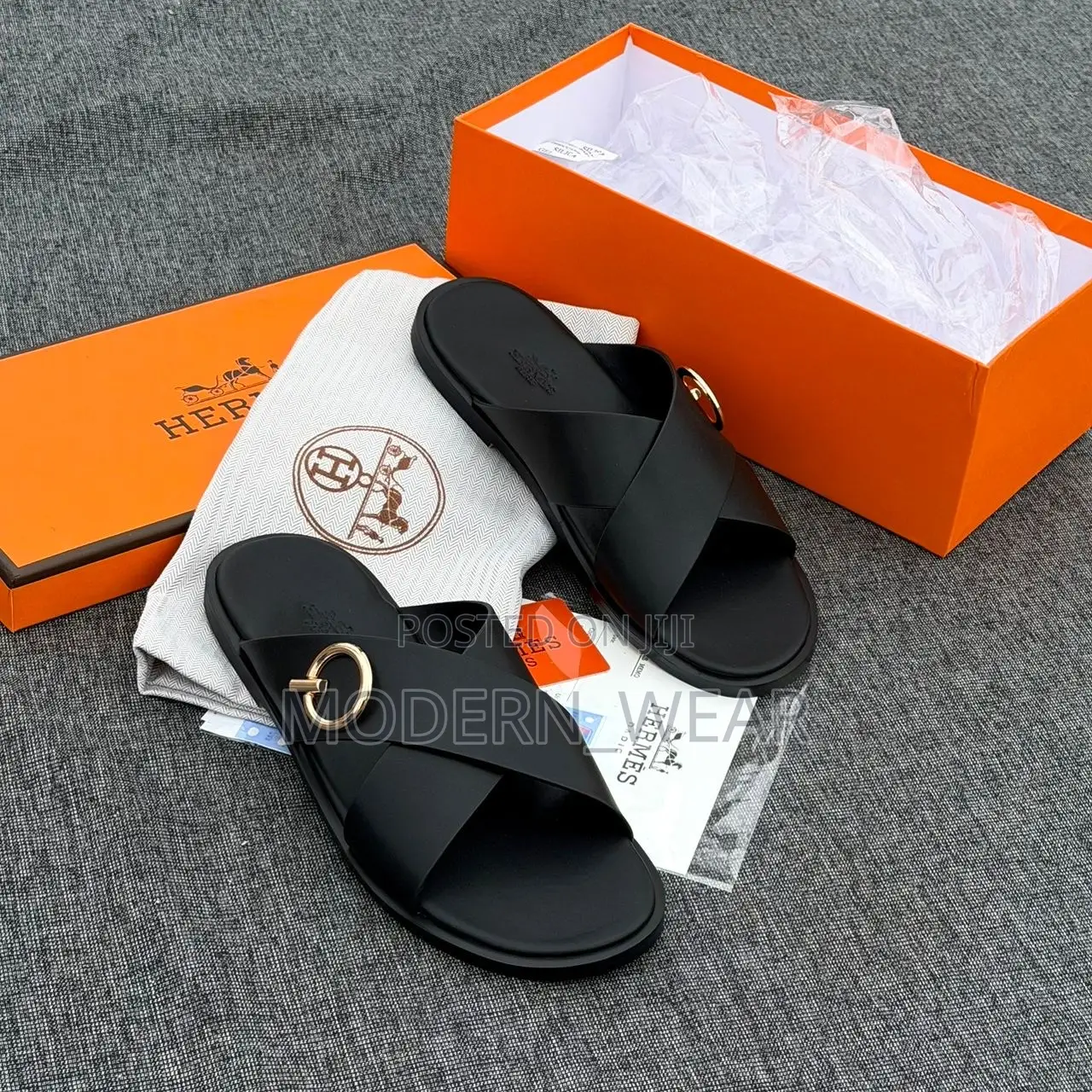 Genuine Leather Slippers