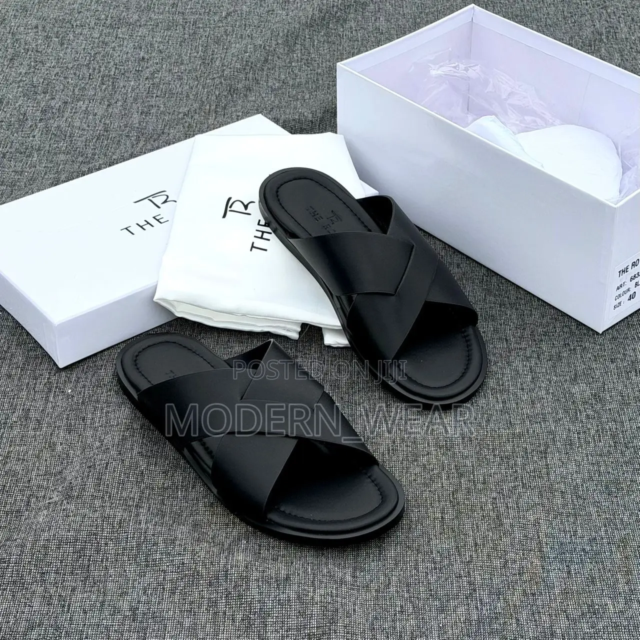 Genuine Leather Slippers