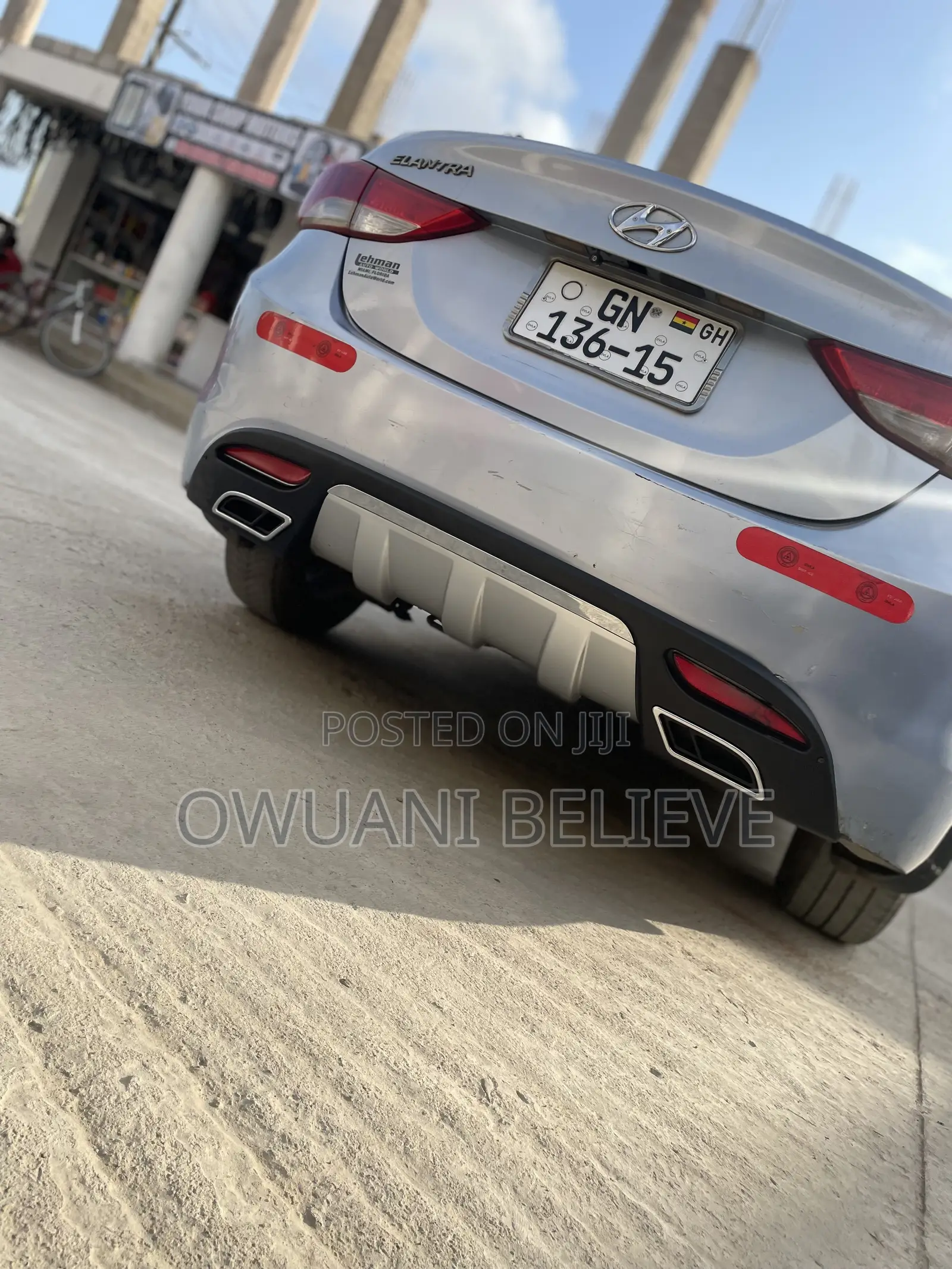 Elantra Back Diffuser