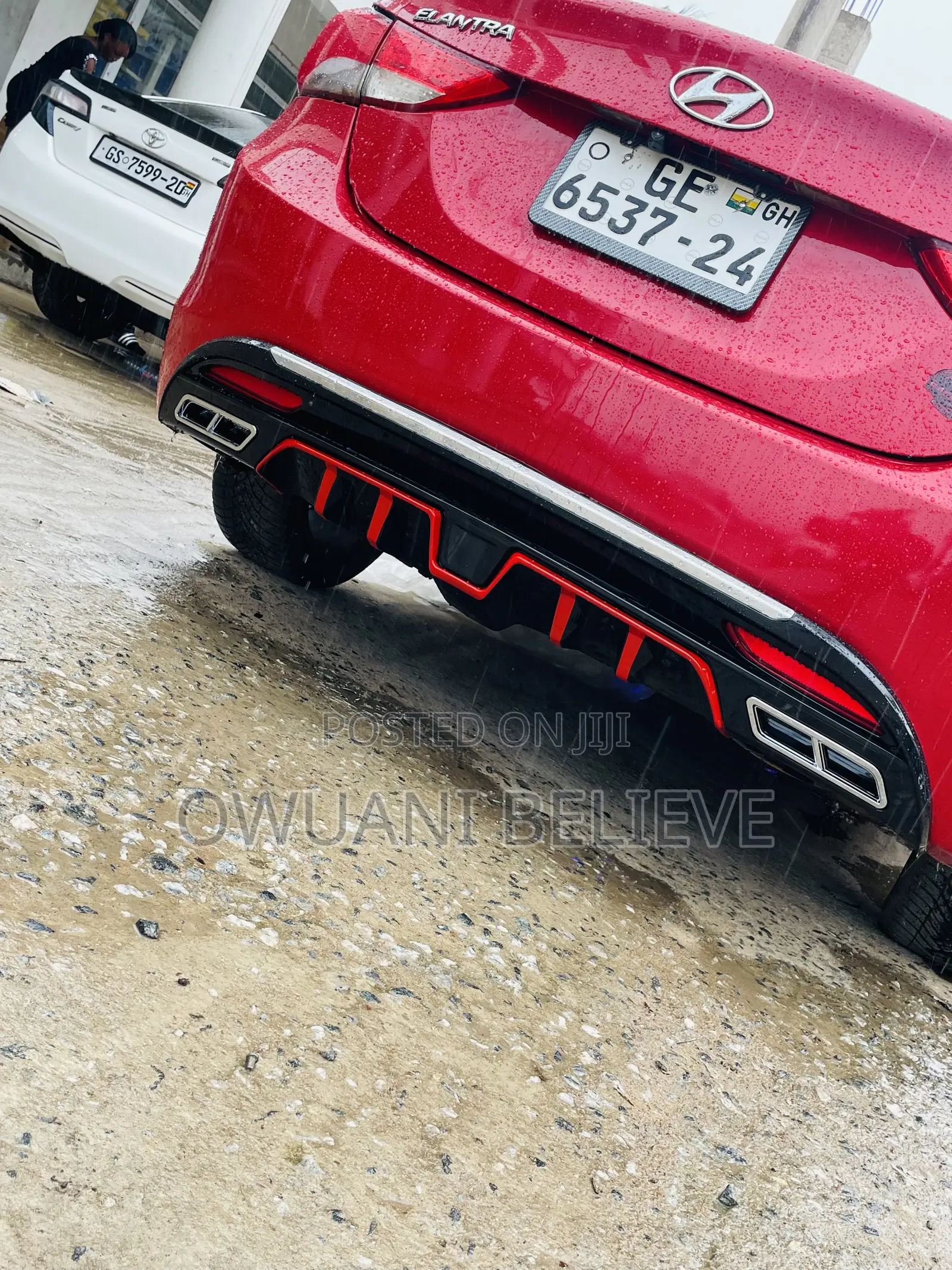 Elantra Back Bumper Diffuser