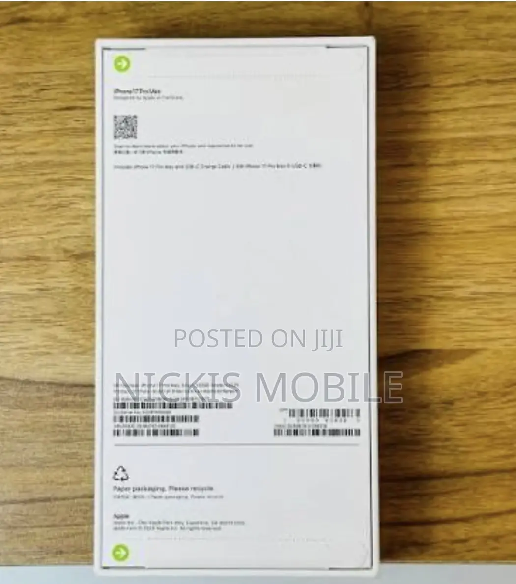 New Apple iPhone 17 Pro Max 512 GB Black