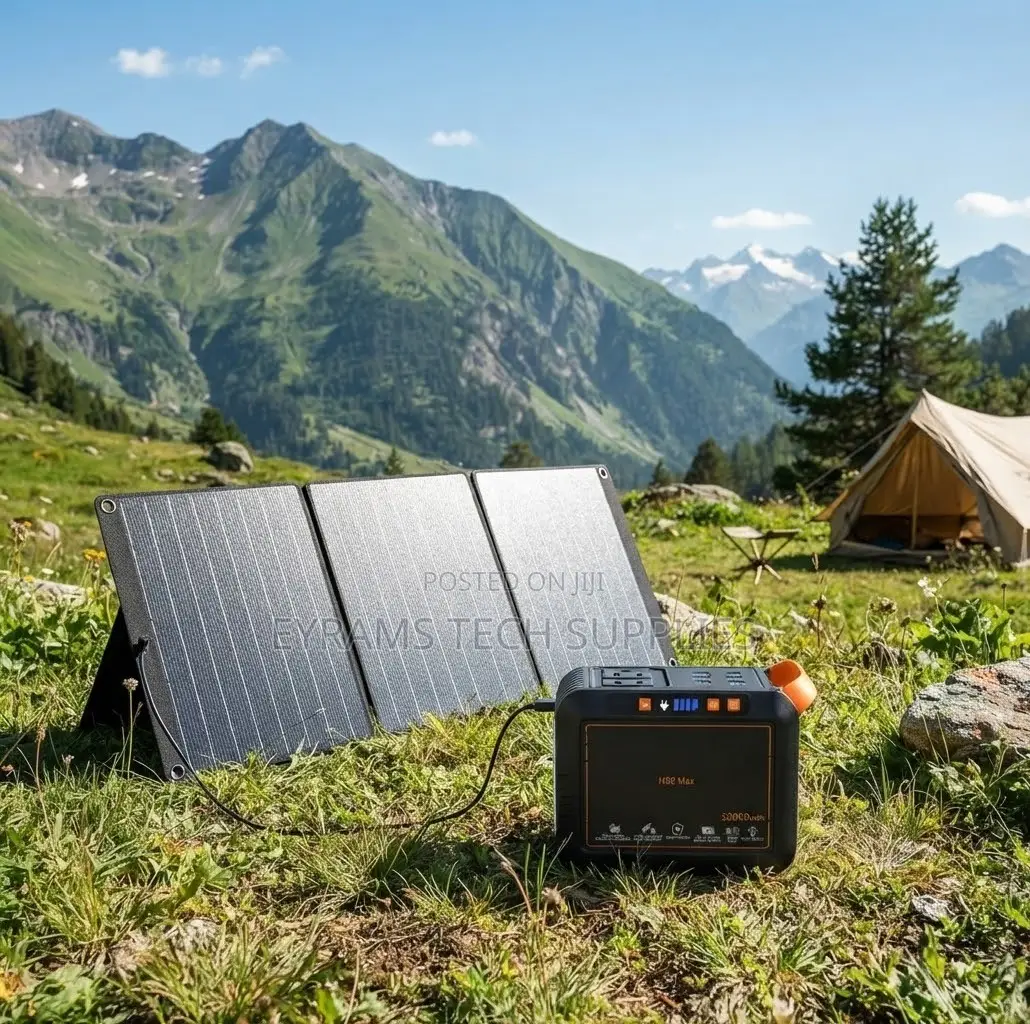 111Wh Solar Generator With 30W Panel Kit Portable Power Station 120W