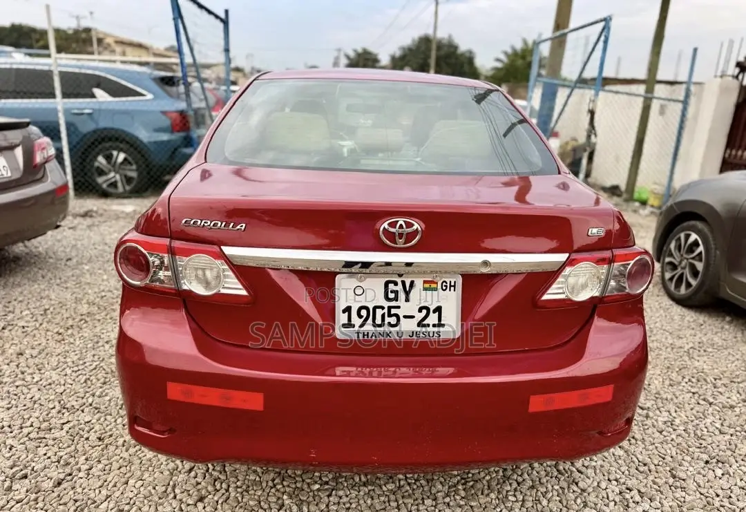 Toyota Corolla 2012 Red