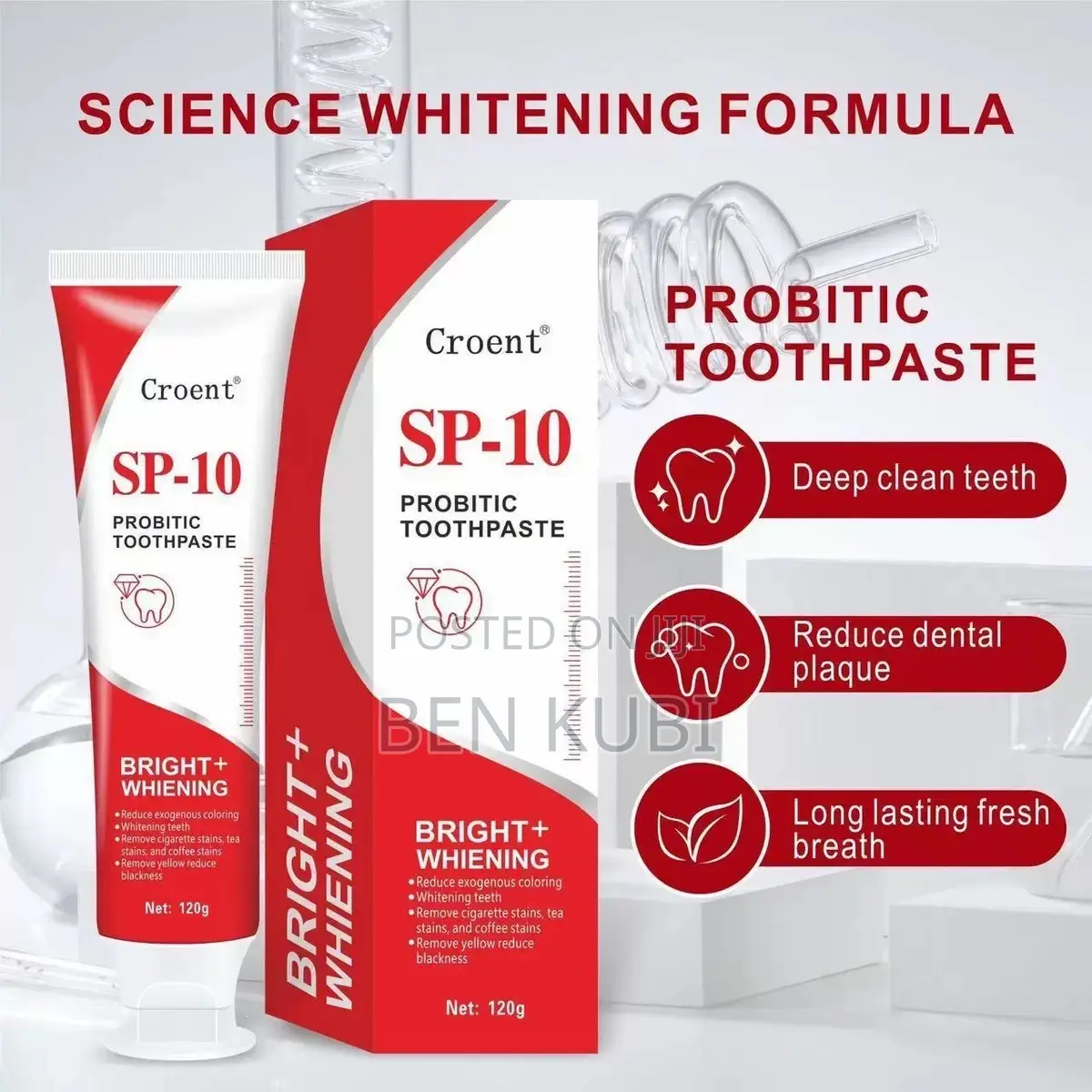 SP10 Probiotics Teeth Whitening Paste