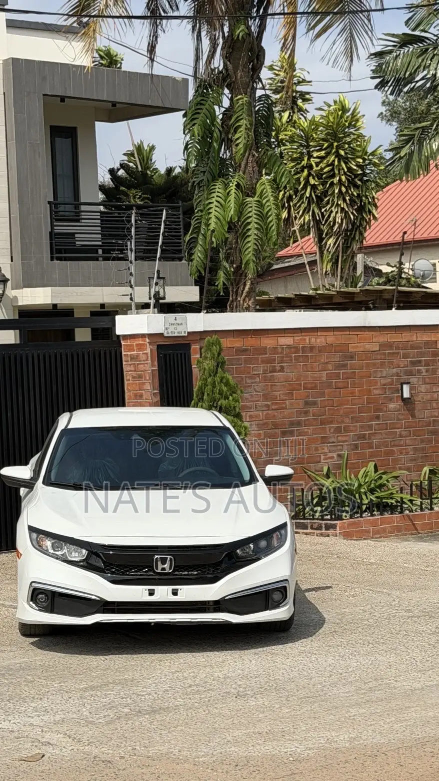 Honda Civic LX Sedan 2019 White