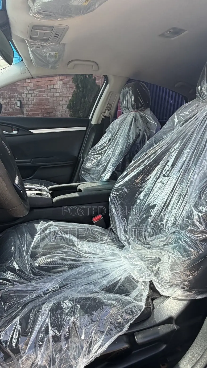 Honda Civic LX Sedan 2019 White