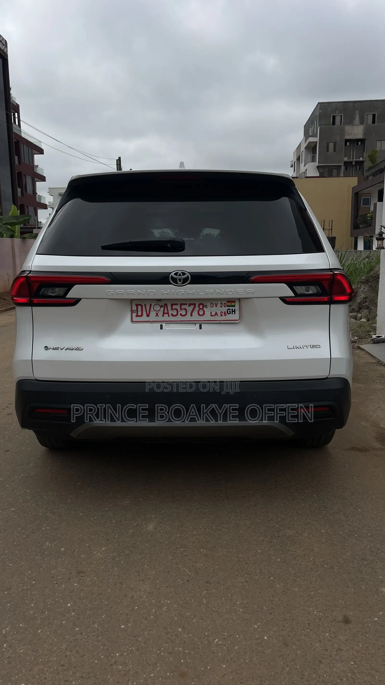 Toyota Highlander Limited FWD 2024 White