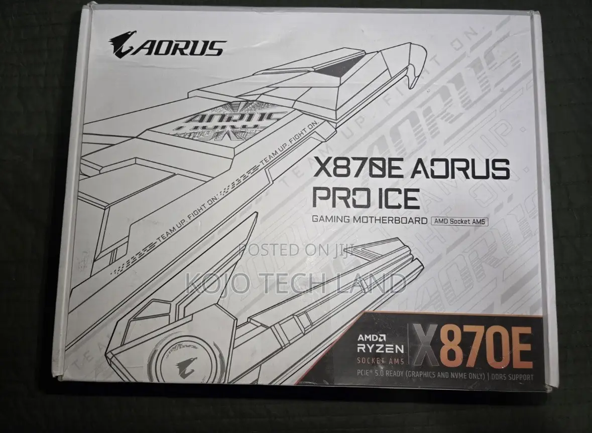 Aorus X870e Pro Ice Am5 Atx Ddr5 Wifi 7 Amd Gaming Motherboard