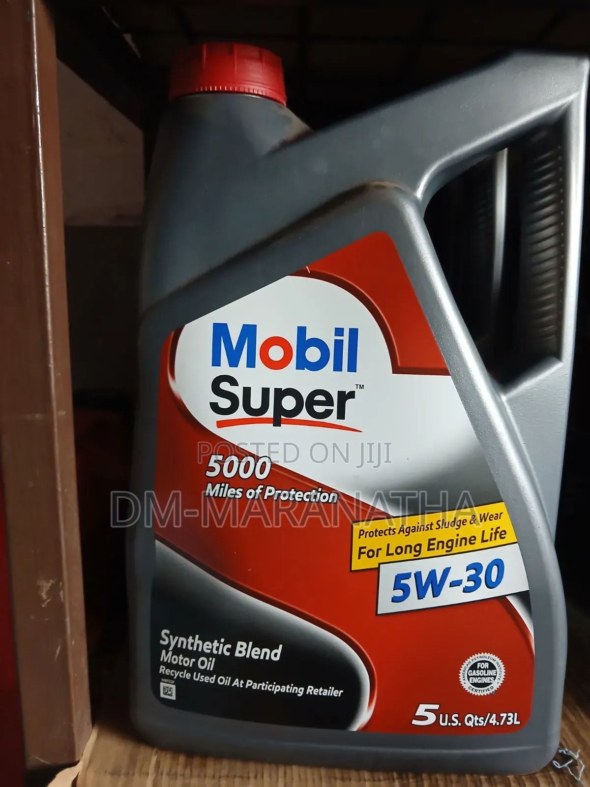 5w20 and 5w30 Mobil Synthetic Blend Engine Oil