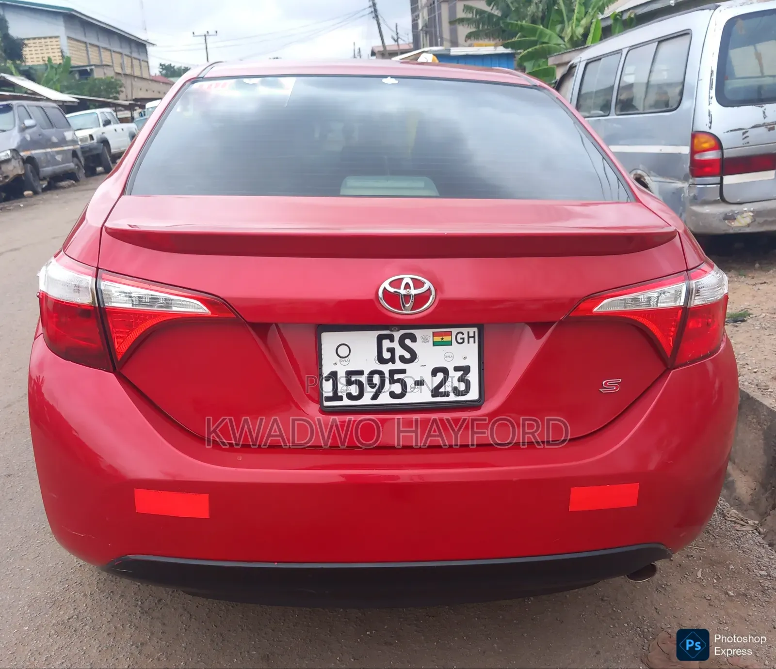 Toyota Corolla 2018 Red