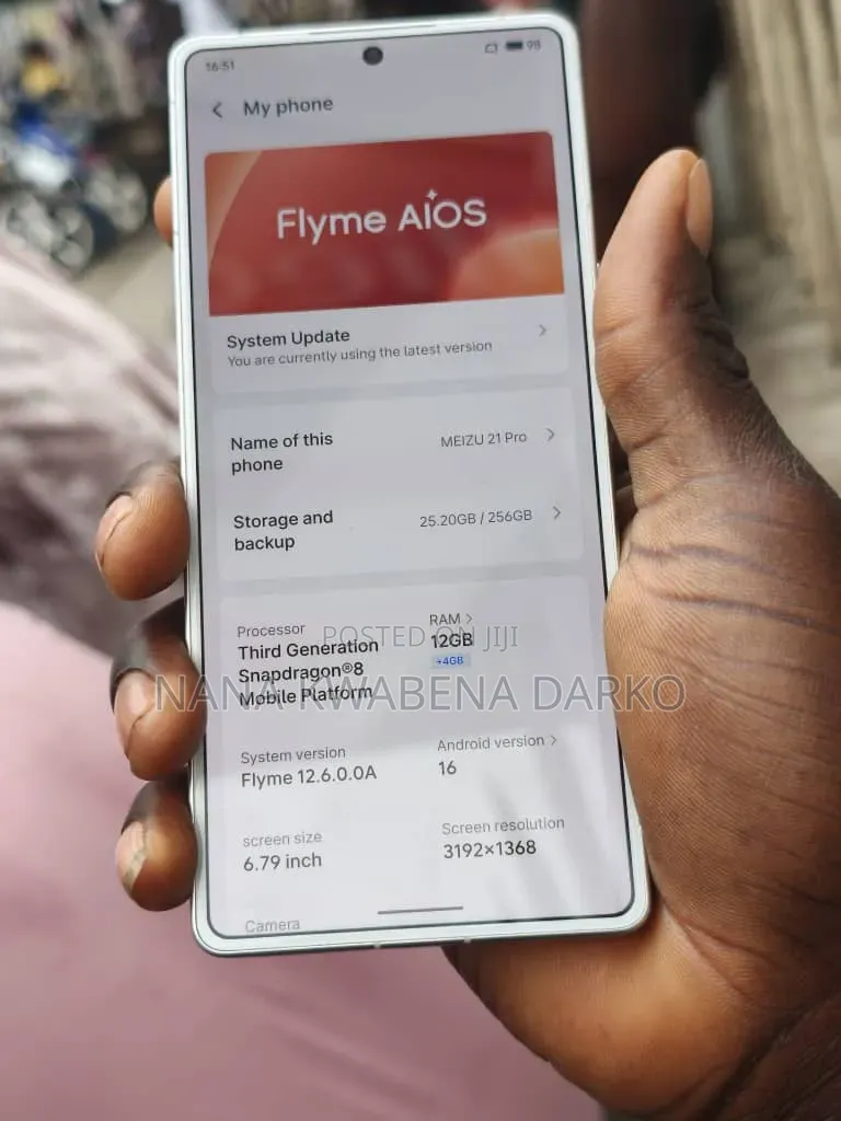 Meizu Note 21 Pro 256 GB White