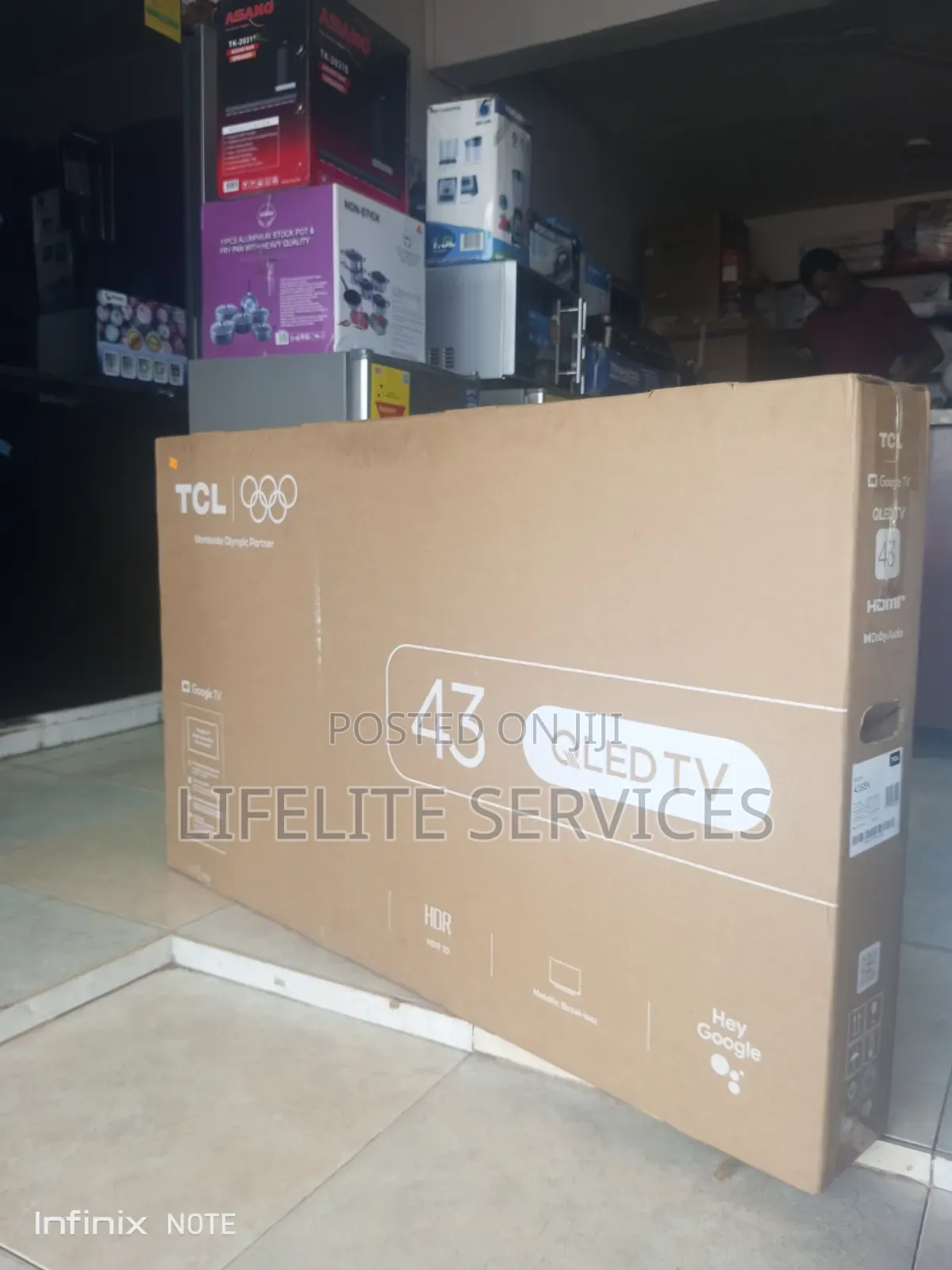 QLed TV 43" - TCL Smart Android #Browse More Movies