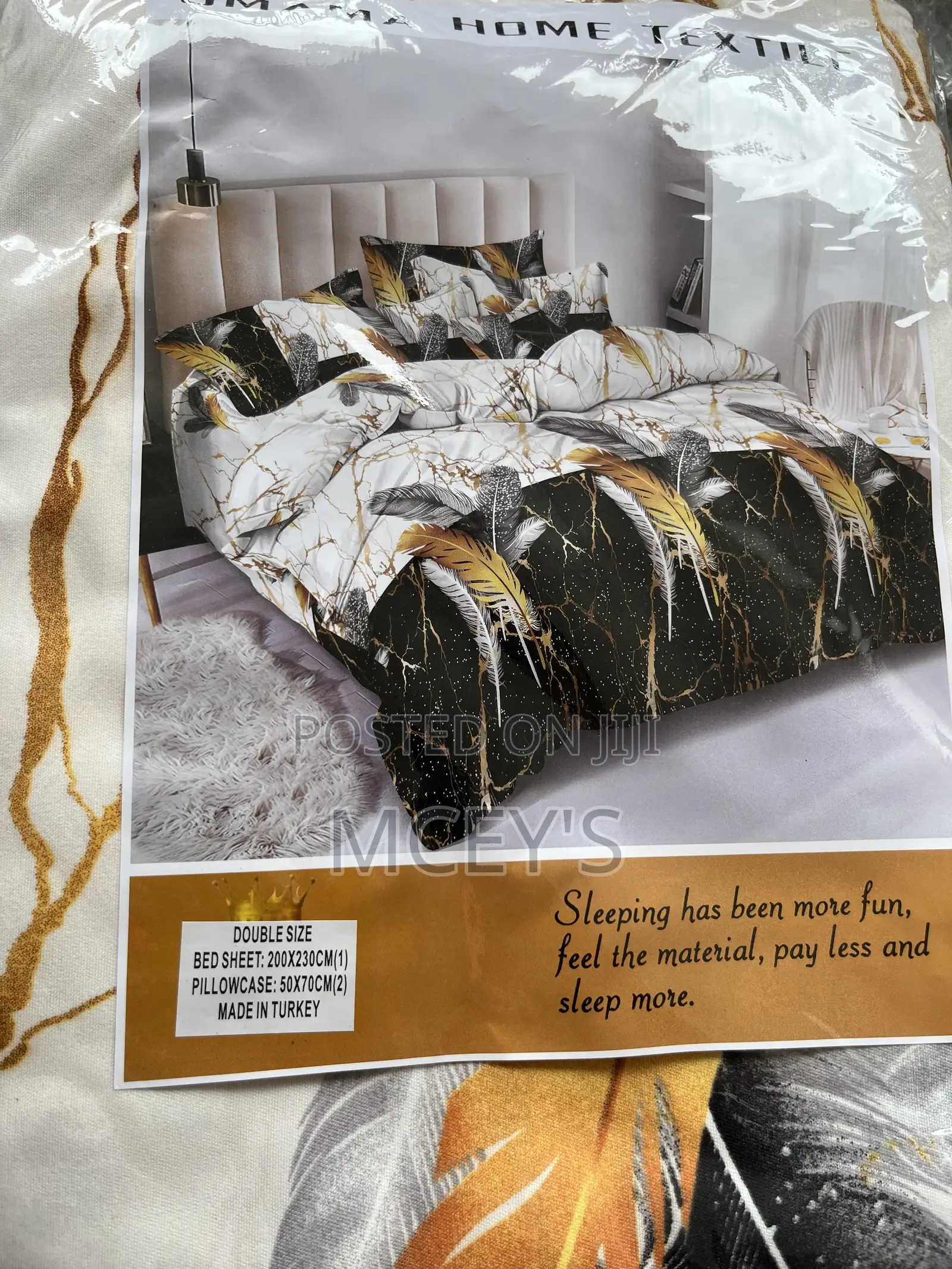 Double Bedsheet 3pcs Set