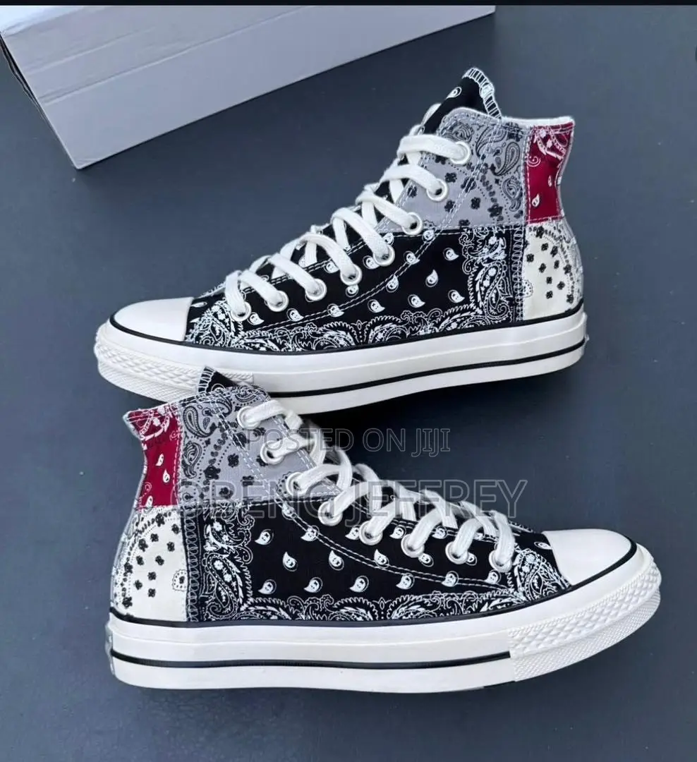 Original Converse High Chuck 70 Paisley Patchwork