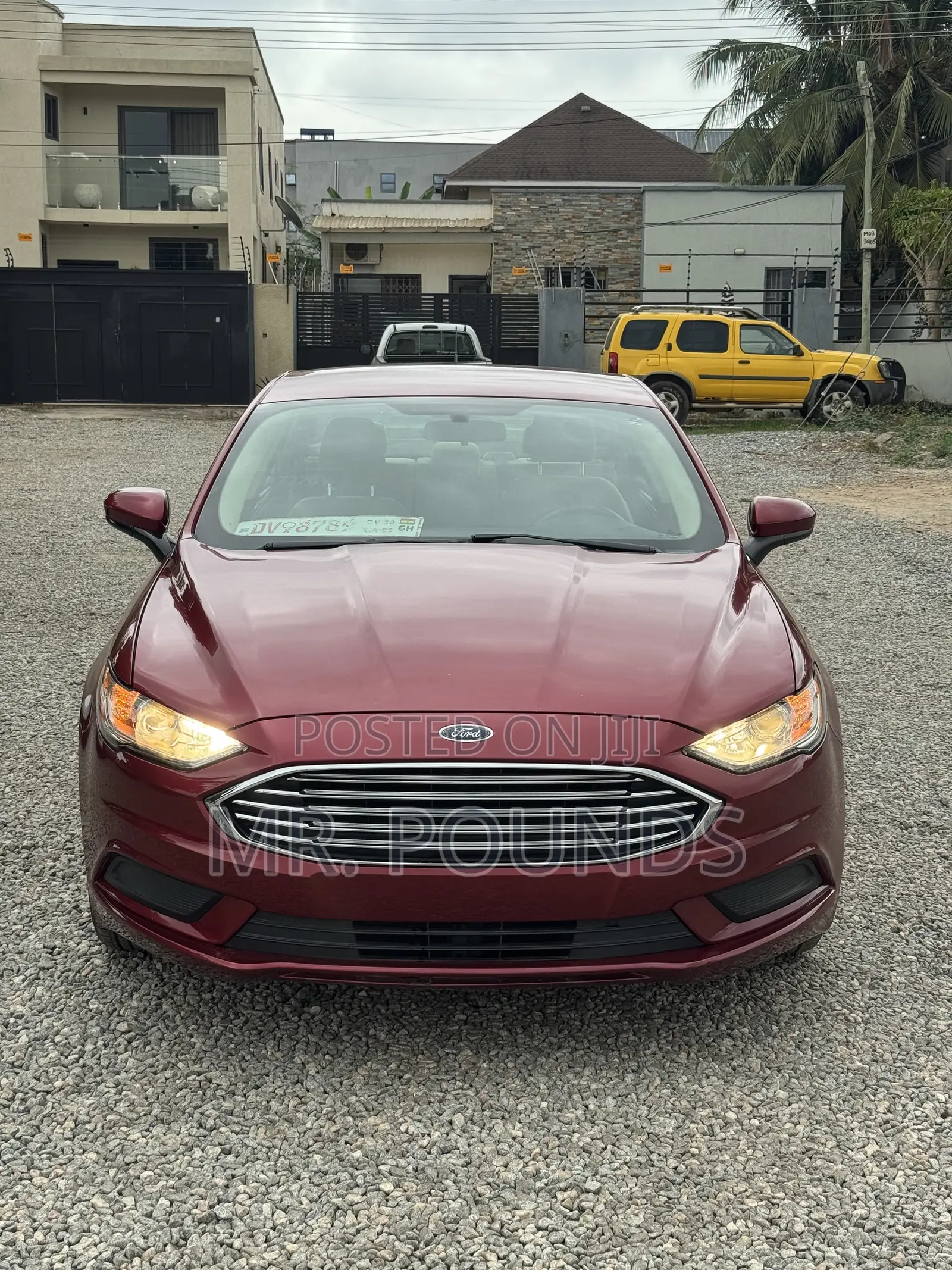 Ford Fusion 2017 Red