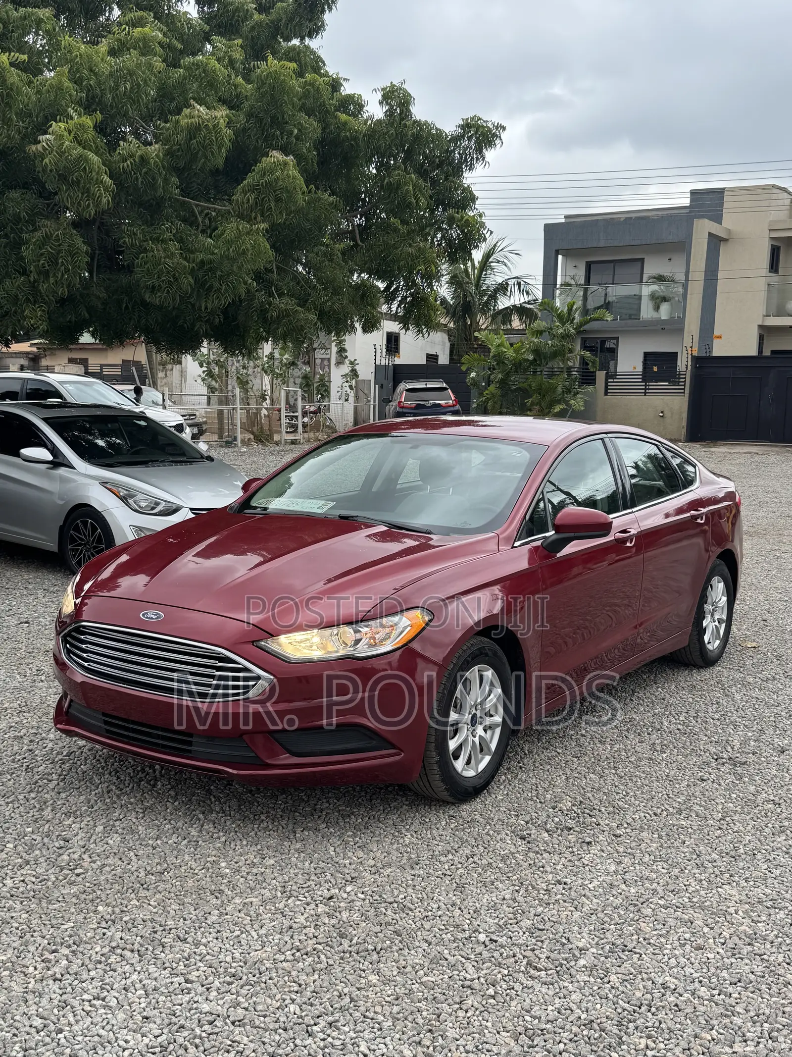 Ford Fusion 2017 Red