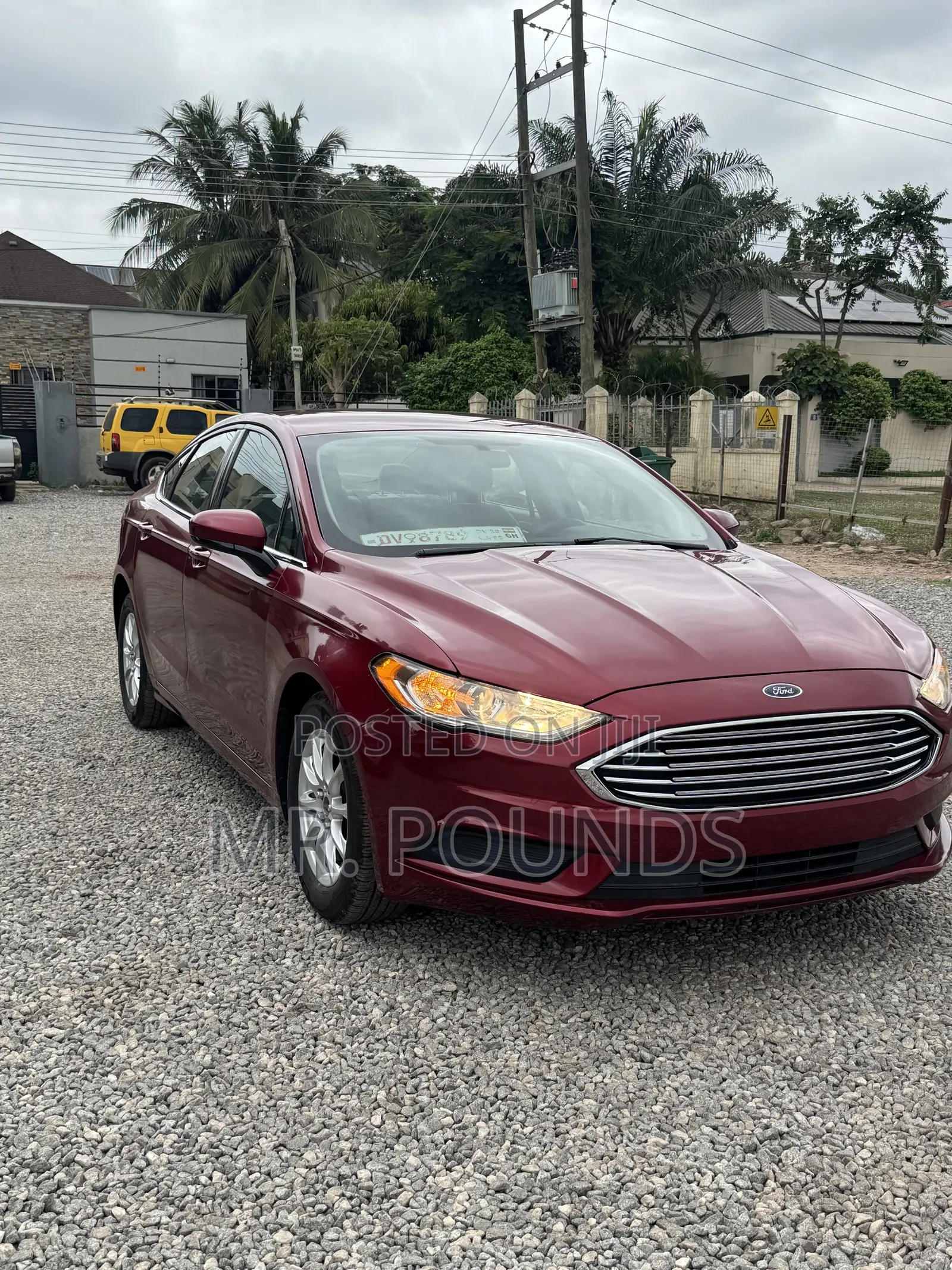 Ford Fusion 2017 Red