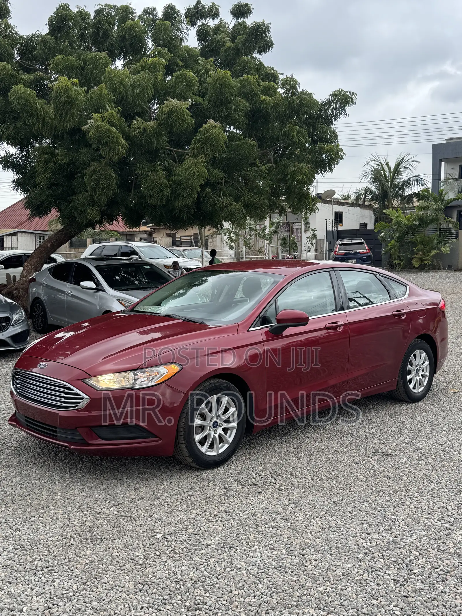 Ford Fusion 2017 Red
