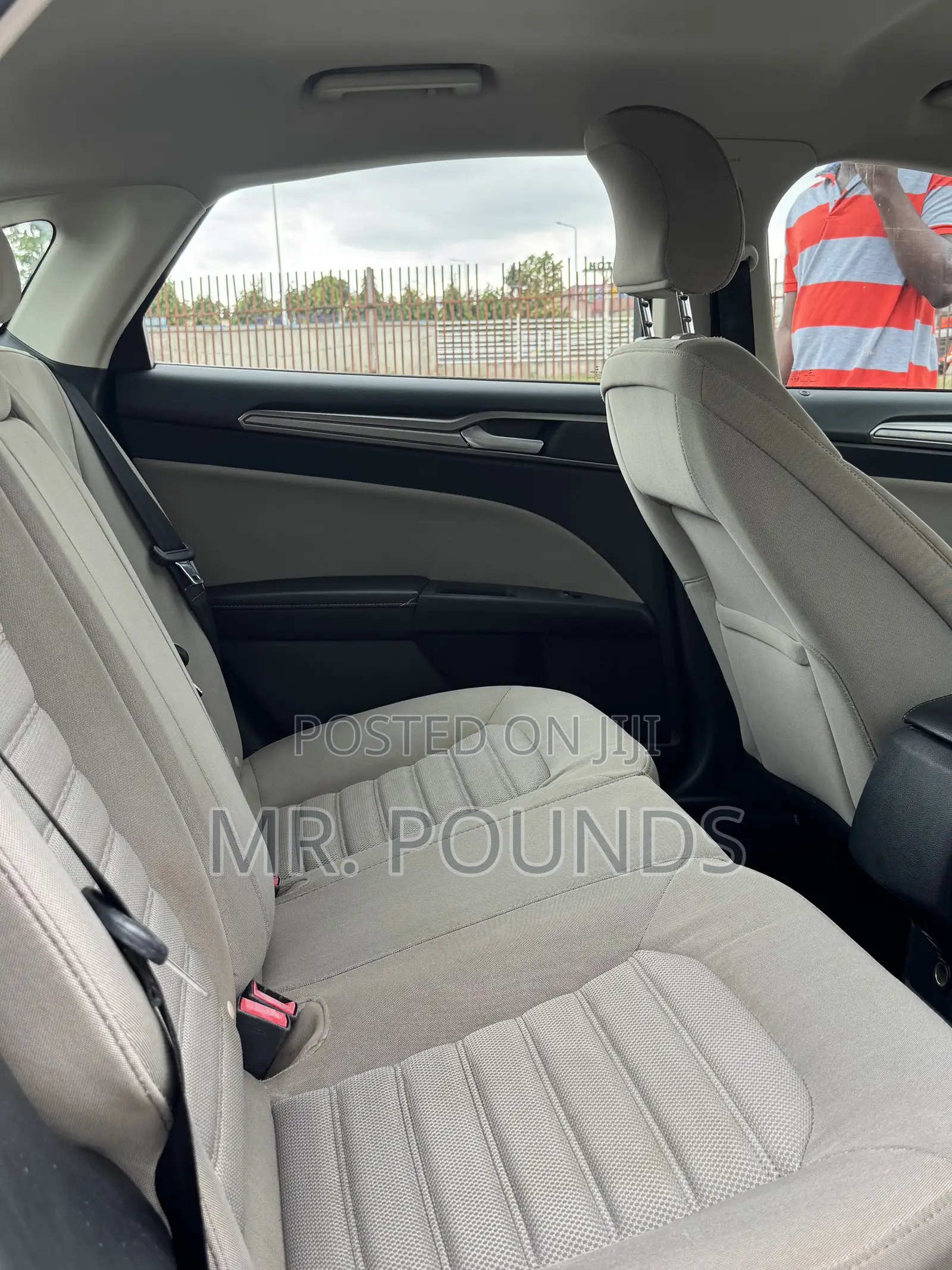 Ford Fusion 2017 Red