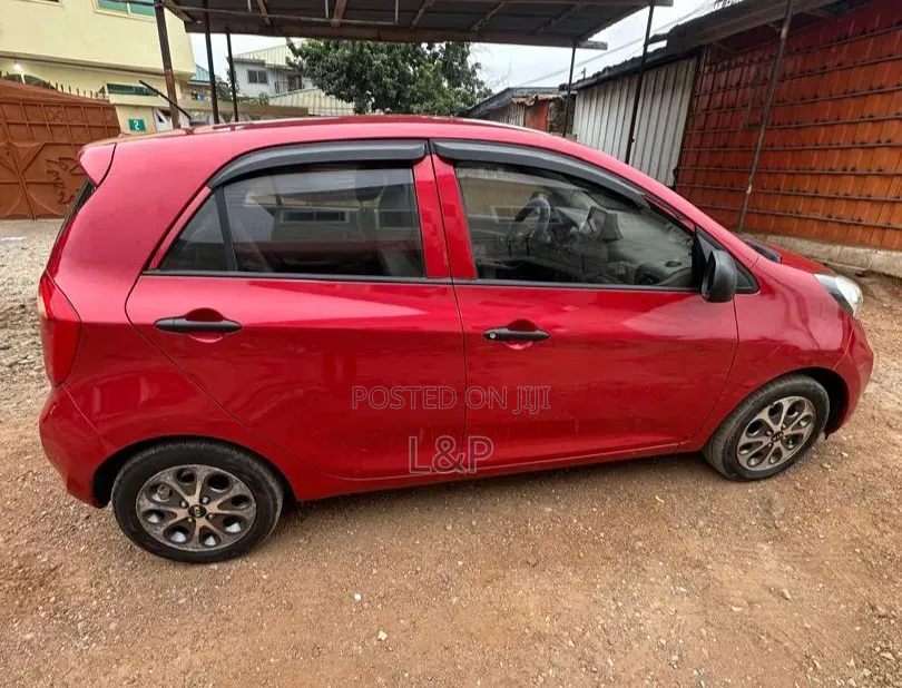 Kia Morning 2014 Red
