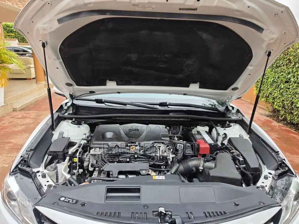 Toyota Camry LE (2.5L 4cyl 8A) 2019 White