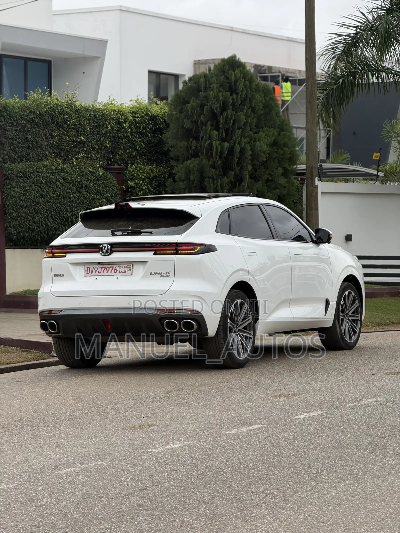Changan UNI-K 2021 White